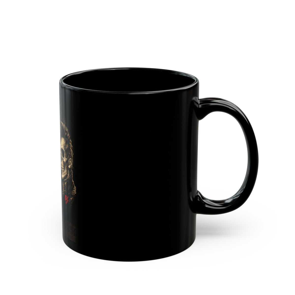 Coffee First. Rock Always. – Black Mug