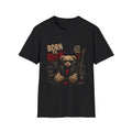 Born to Rock Teddy Bear T-Shirt | Vintage Guitar Punk Tee