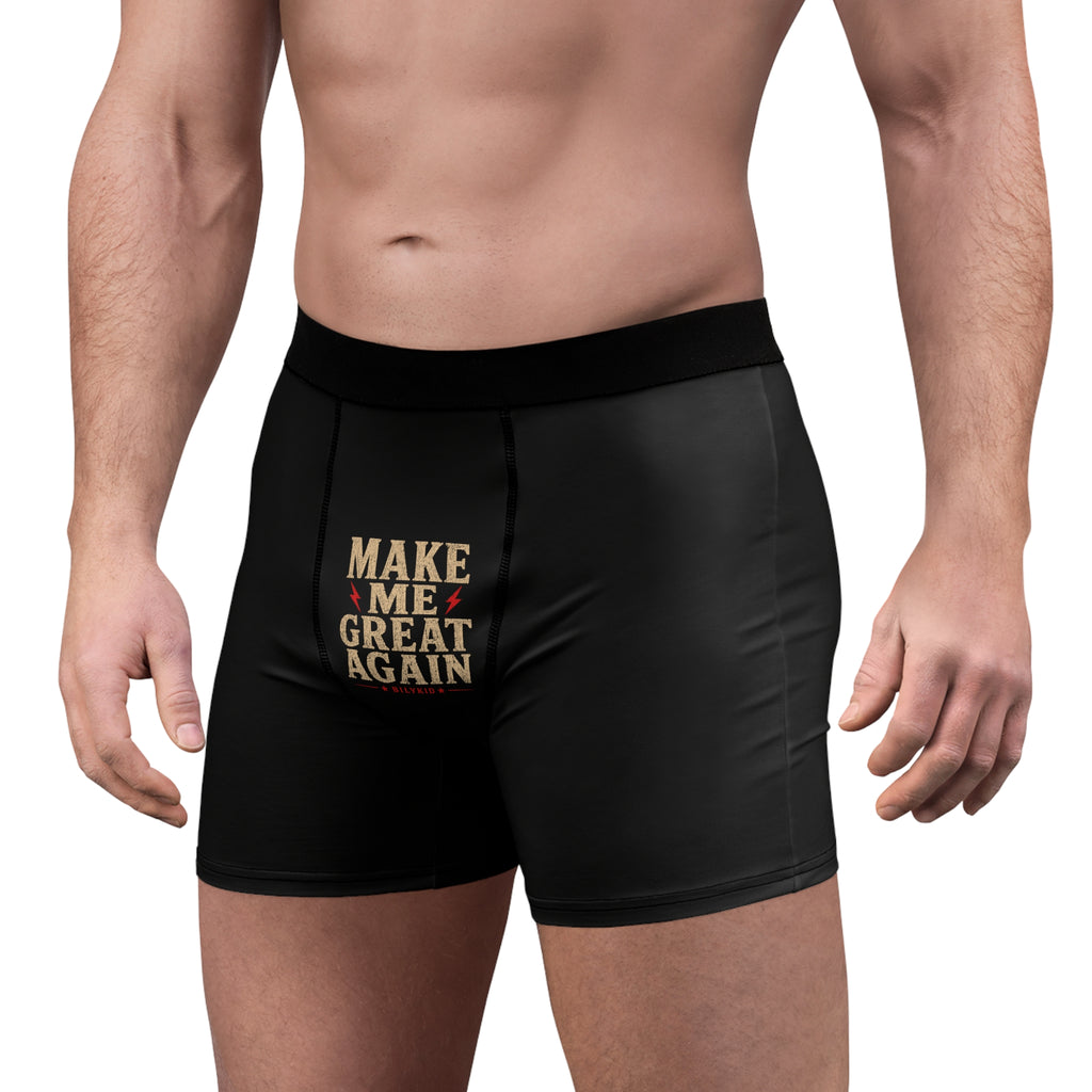 Make Me Great Again Boxer Briefs | Political Slogan Underwear