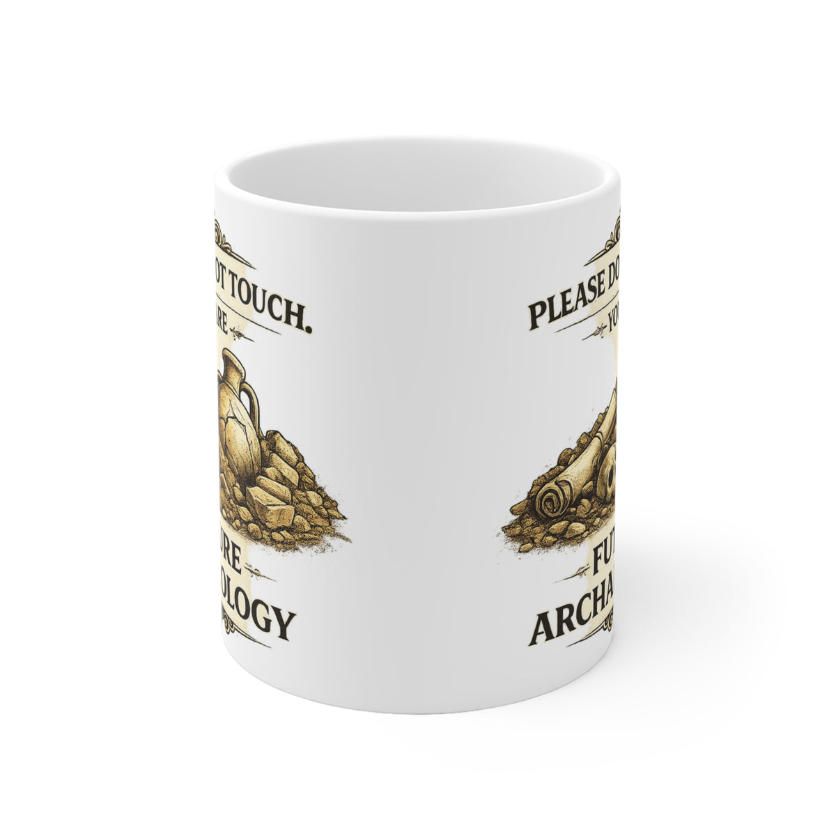 Future Archaeology – Ceramic Mug