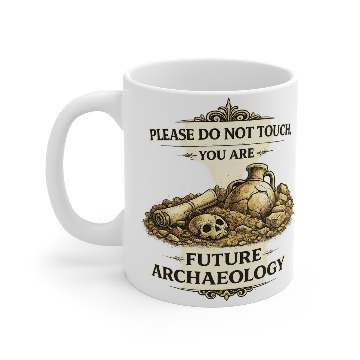 Future Archaeology – Ceramic Mug