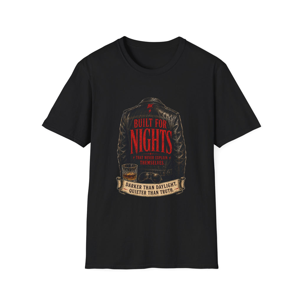 Built for Nights – Leather Jacket T-Shirt