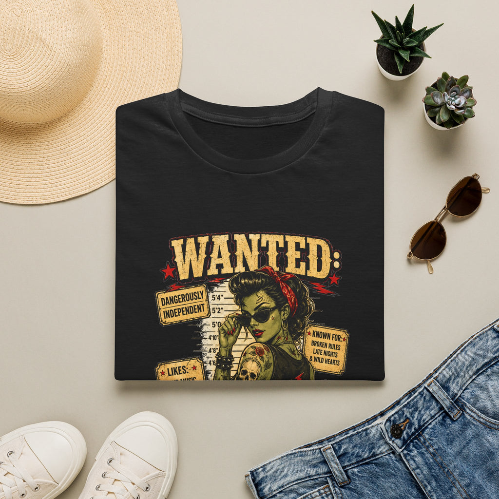 Wanted Girl With Bad Habits – T-Shirt