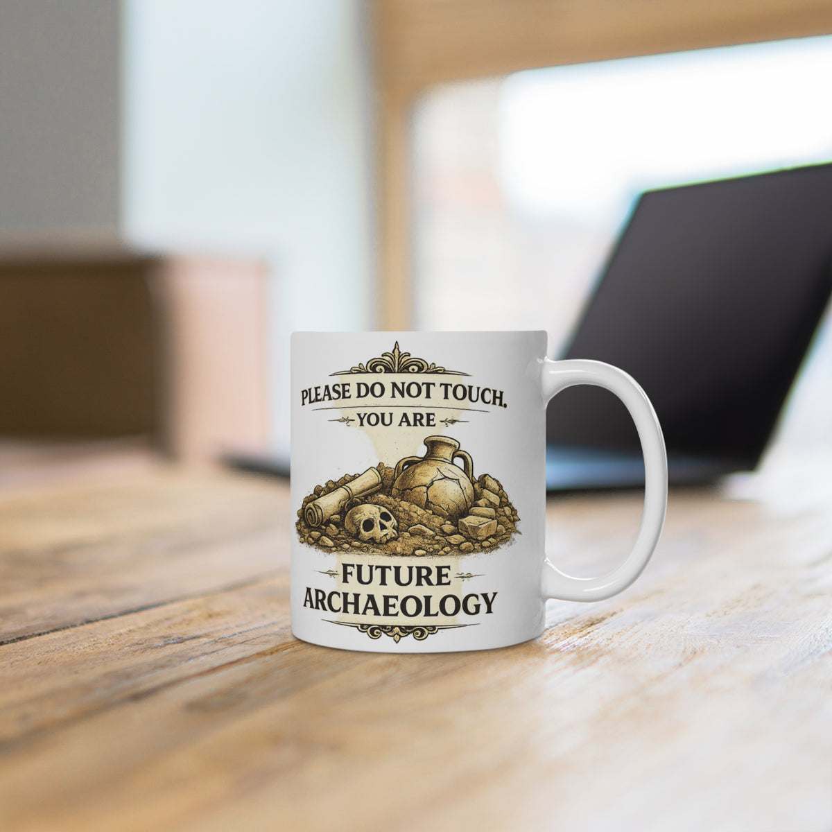Future Archaeology – Ceramic Mug