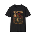 Wanted Boy With Rebel Blood Shirt | Vintage Rockabilly Punk Tee | Rock and Roll Biker Graphic T-Shirt | Retro Gothic Alternative Clothing
