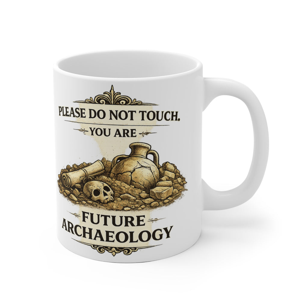 Future Archaeology – Ceramic Mug