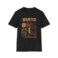 Wanted Boy Who Plays It Loud Vintage Rockabilly Zombie T-Shirt | Retro Rock and Roll Graphic Tee | Punk Psychobilly Gift