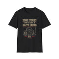 Some Stories Don't Have a Happy Ending T-Shirt | Vintage Camera Quote Tee