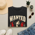 Western Goth T-Shirt, Wanted Rebel Woman Tee, Alternative Cowgirl Shirt, Rockabilly Graphic Tee, BILYKID