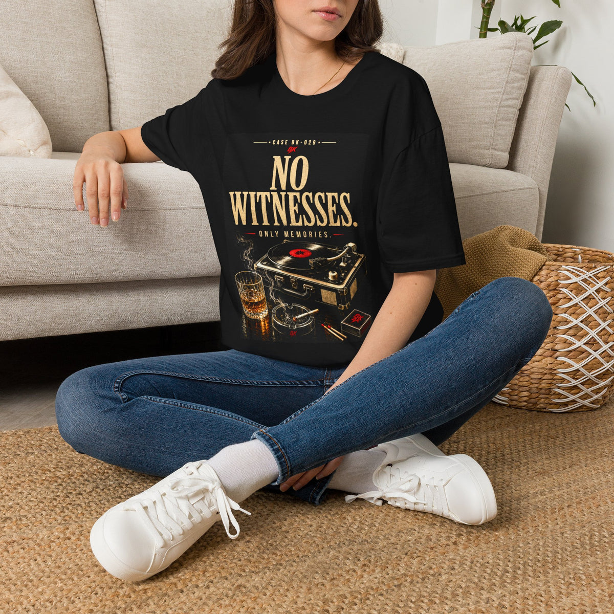 No Witnesses – Noir T-Shirt