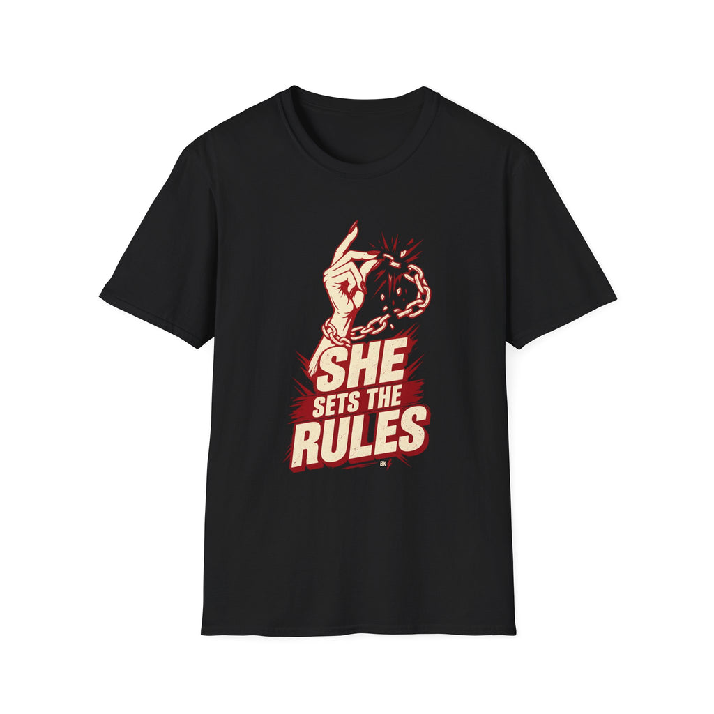 She Sets the Rules – T-Shirt