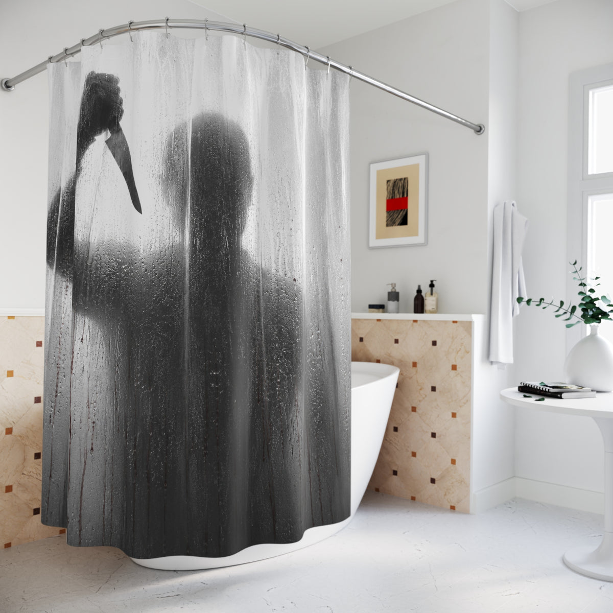 Horror Shower Curtain – Shadow Killer